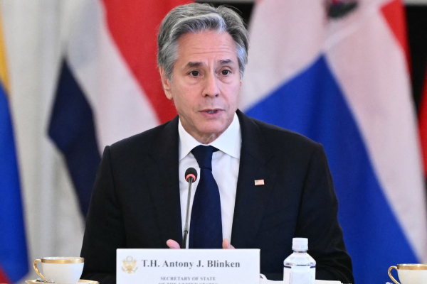 US Secretary of State Antony Blinken on July 17, 2024.