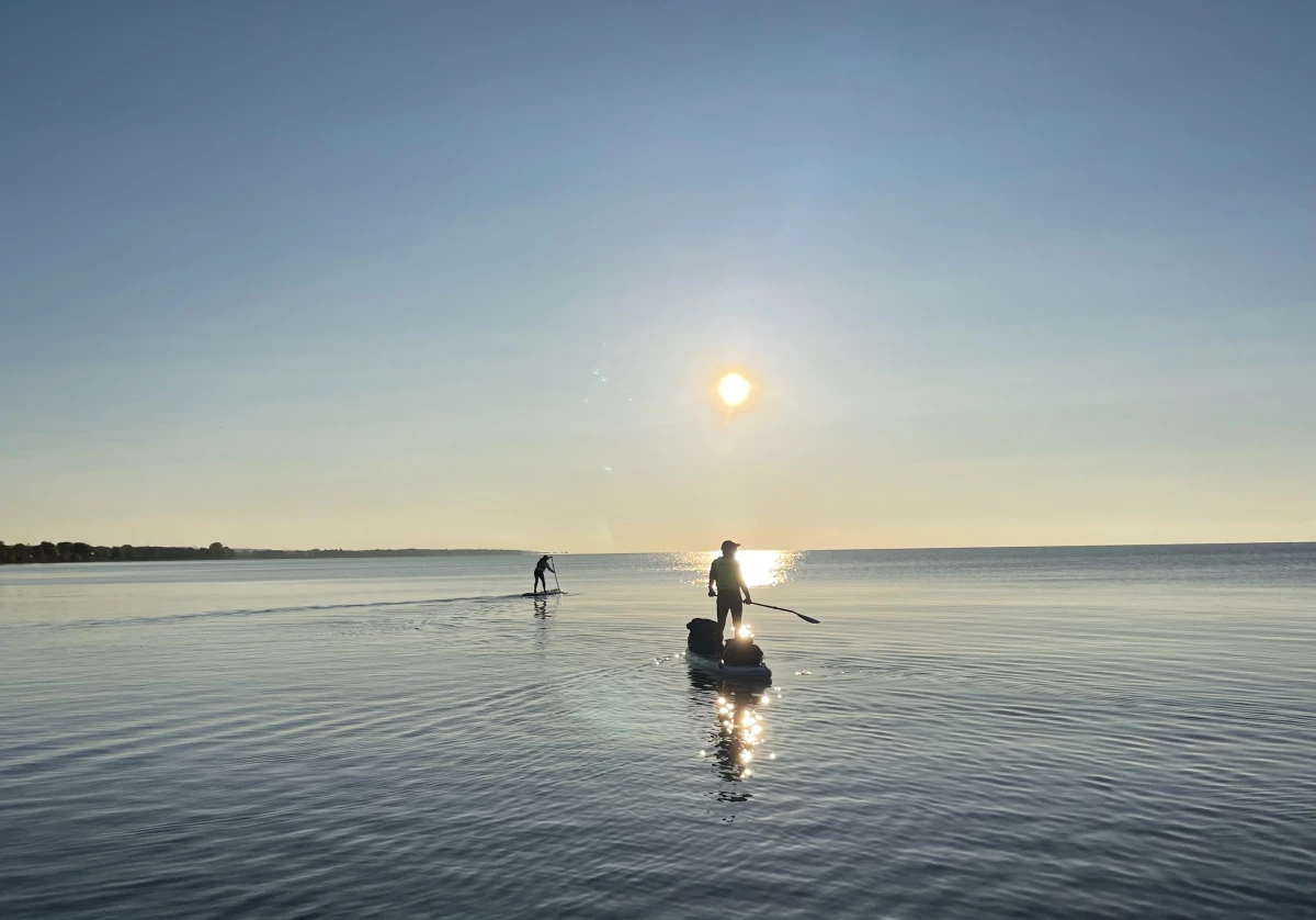 Dan Rubinstein and a friend set out from Port Hope, Ontario, on September 15, 2023.