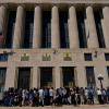 Attorneys for Christa Pike hold a news conference after a judge ruled the Tennessee Department of Corrections must preserve all evidence related to the failed execution of Pike, Wednesday, Oct. 7, 2026, in Nashville, Tenn.