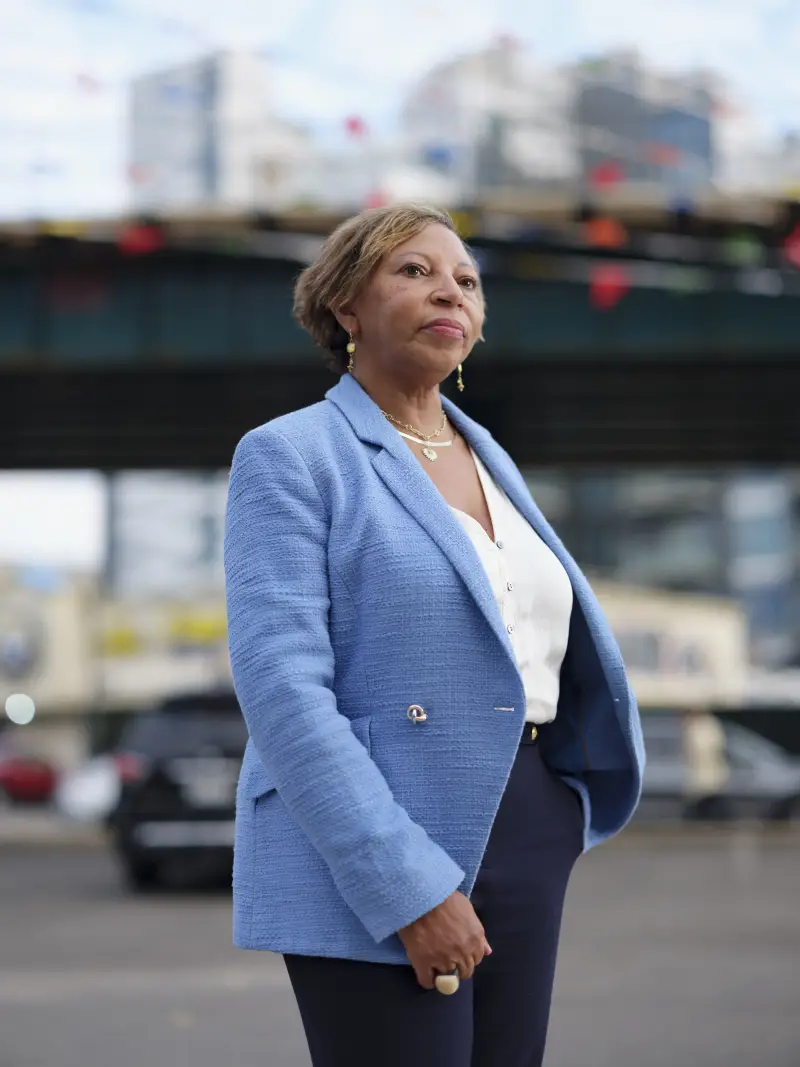 Rosa Bramble Caballero is a social worker who runs a support group for the Sept. 11 clean up crew in Queens, New York.