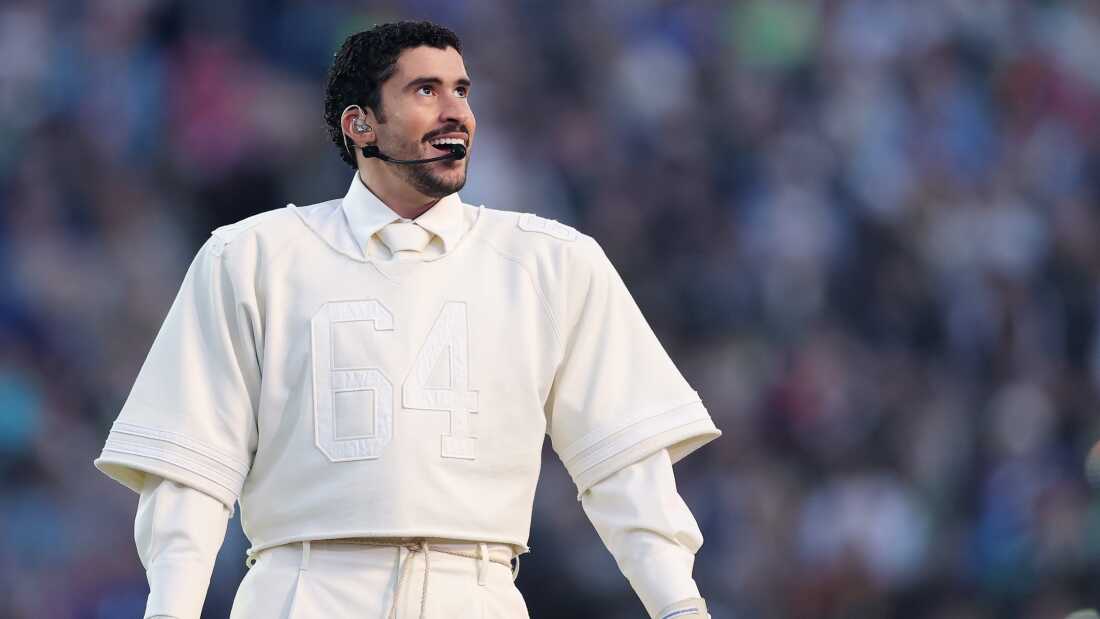 We unpack Bad Bunny's Super Bowl halftime show : Pop Culture Happy Hour : NPR