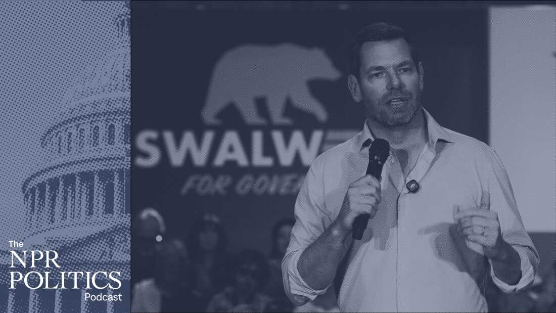 Podcast: How does Swalwell's exit affect the California governor's race? : The NPR Politics Podcast : NPR Podcast: How does Swalwell's exit affect the California governor's race? : The NPR Politics Podcast : NPR