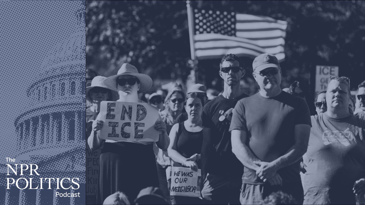 Fatal ICE shootings reignite campaign debate over immigration : The NPR Politics Podcast