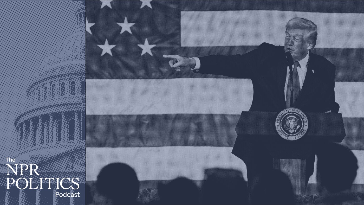 Trump says his administration should pay him billions of dollars : The NPR Politics Podcast