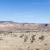 A view (looking east) of Ghost Ranch near Abiquiu, New Mexico, on March 11, 2026.