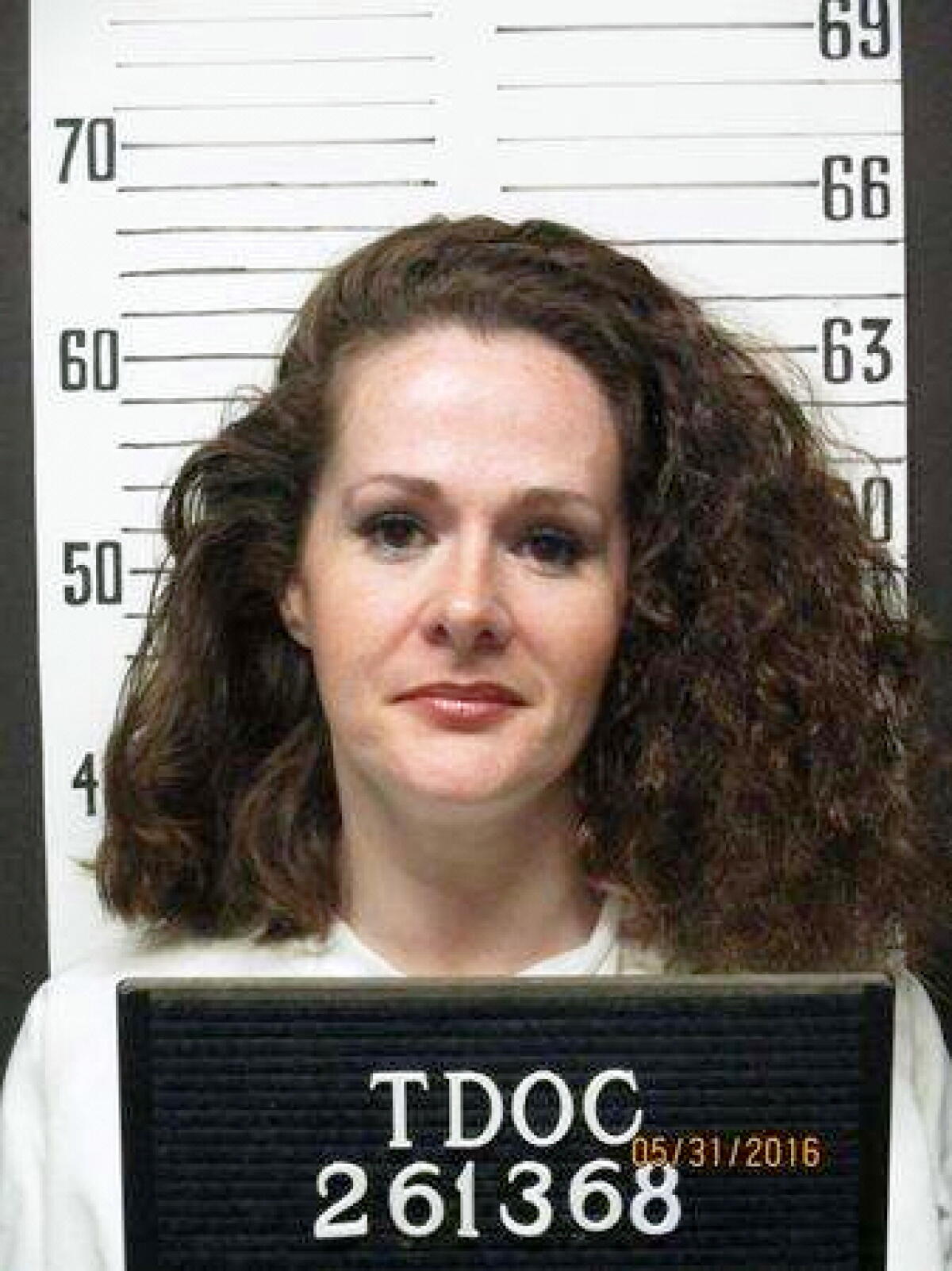 FILE - This undated photo provided by the Tennessee Department of Correction shows Christa Pike.
