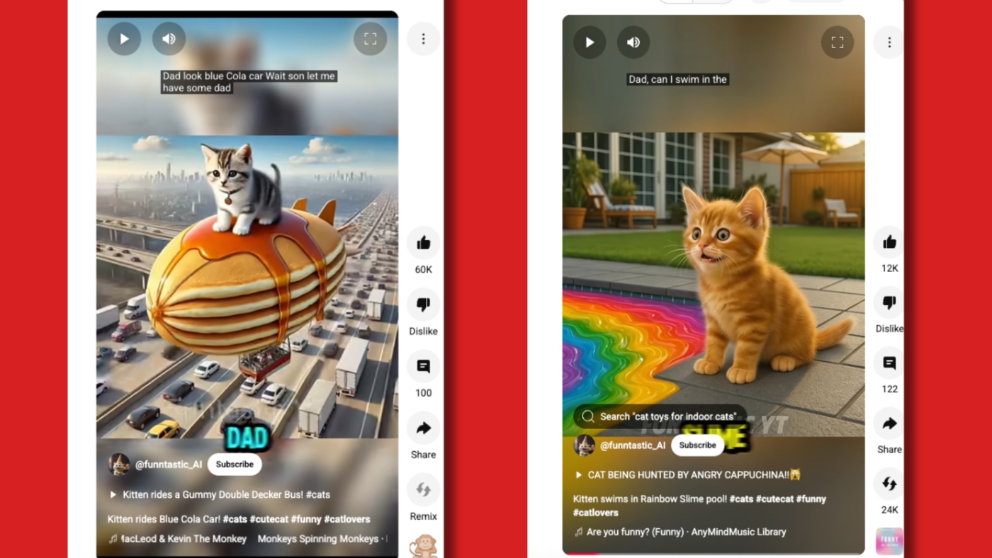 'AI slop' videos may be annoying, but they're racking up views — and ad money