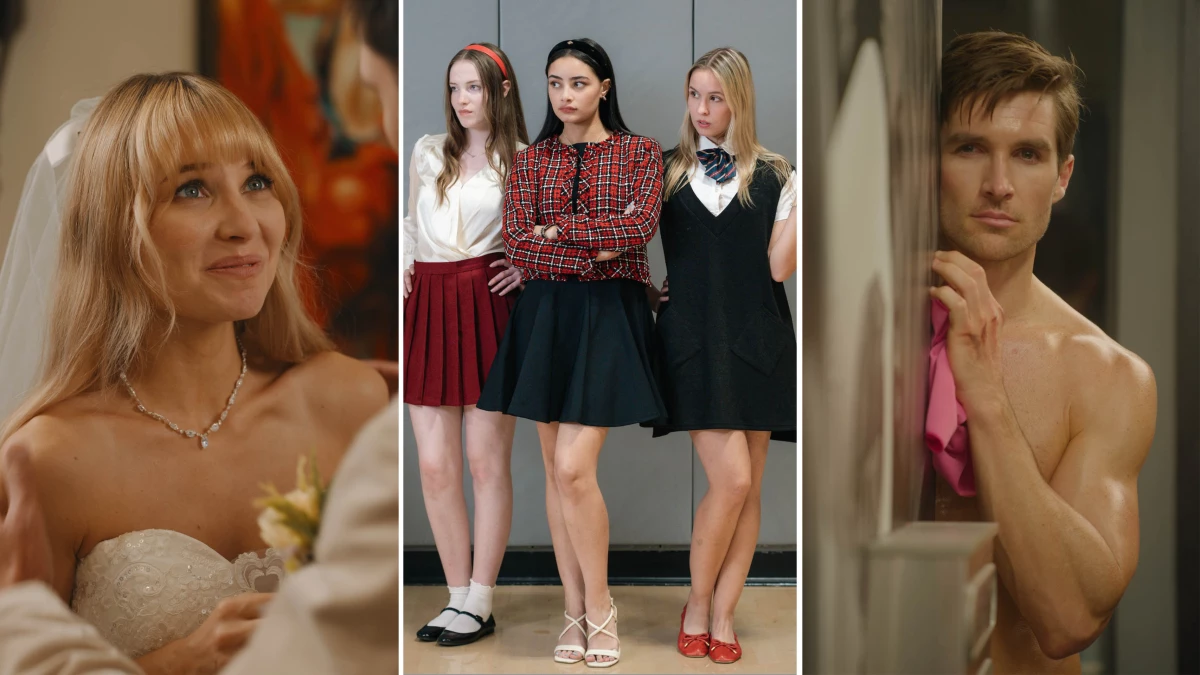 Micro drama apps such as ReelShort, FlickReels and DramaBox offer short clips that add up to movie-length stories. They're filmed vertically, so you can follow the twisty plotlines without turning your phone. Above, scenes from micro dramas Fake Married to My Billionaire CEO (left), True Heiress vs. Fake Queen Bee and Billionaire CEO's Secret Obsession.