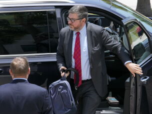 Stanley Woodward, the third-highest ranking official at the Justice Department — pictured in 2023 — clashed repeatedly with Judge Ana Reyes at Friday's hearing.