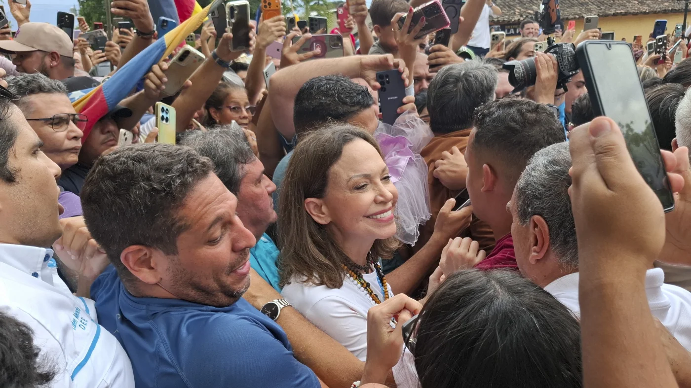 María Corina Machado, Venezuela’s opposition leader, returns : NPR
