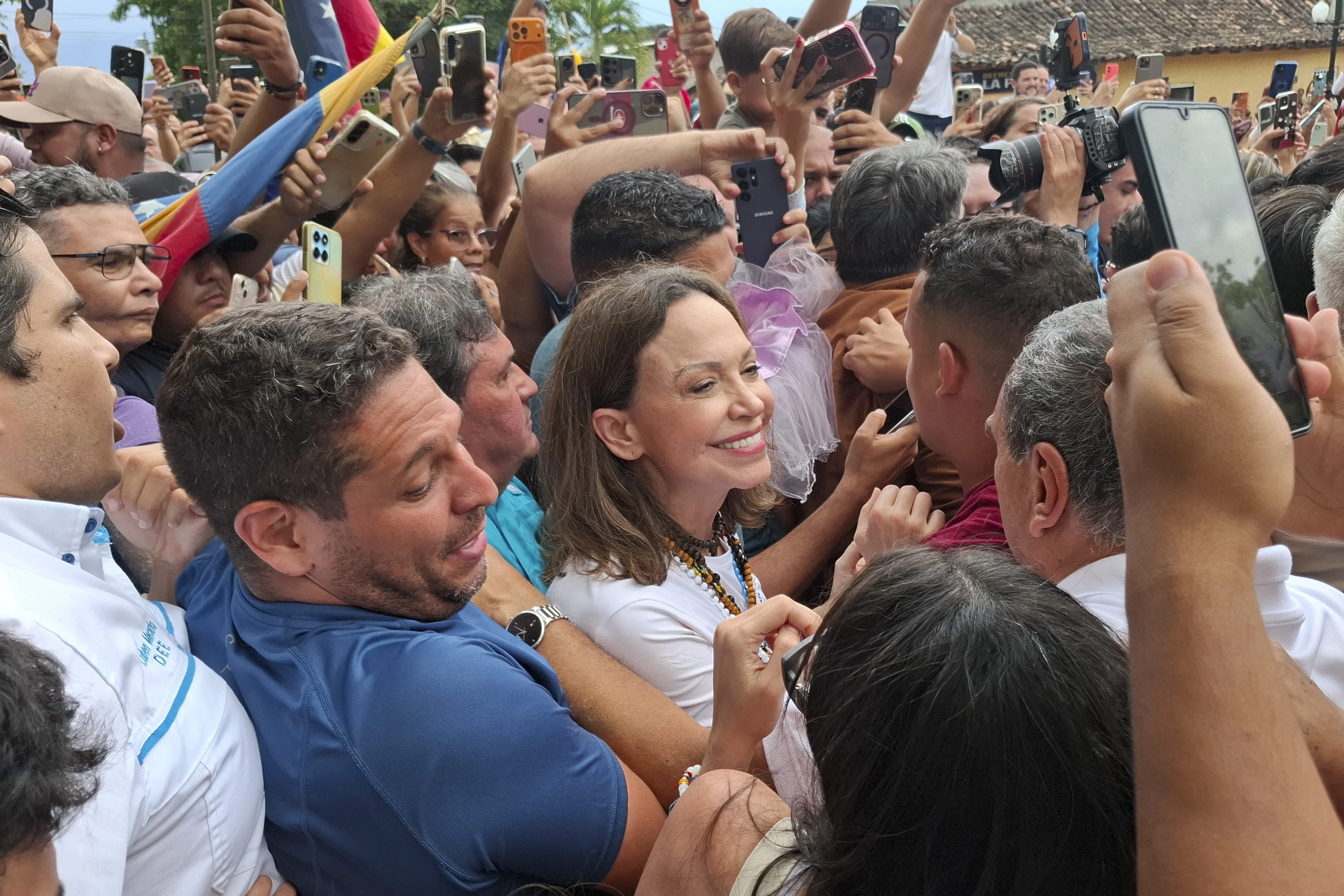 Venezuela's opposition leader María Corina Machado returns after months in exile