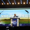 Health Secretary Robert F. Kennedy Jr. touts his MAHA priorities at the Republican National Committee's midterm gathering on Sept. 10 in Dallas.