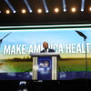 Health Secretary Robert F. Kennedy Jr. touts his MAHA priorities at the Republican National Committee's midterm gathering on Sept. 10 in Dallas.