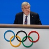 International Olympic Committee President Thomas Bach spoke at the 142nd IOC Session in Paris on Wednesday ahead of the 2024 Paris Olympics.