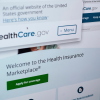 Pages from the U.S. Affordable Care Act health insurance website, Healthcare.gov, are displayed on a computer screen on Aug. 19, 2025.