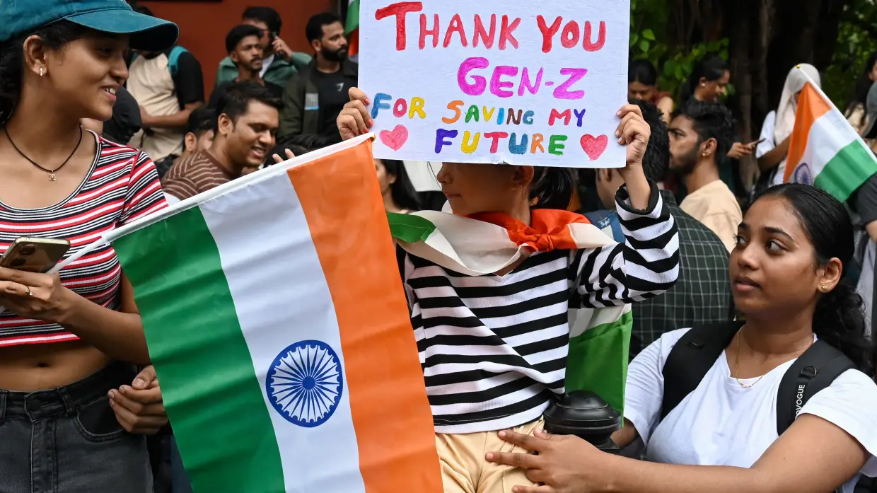 India's prime minister is wooing the Gen Z while cracking down on them