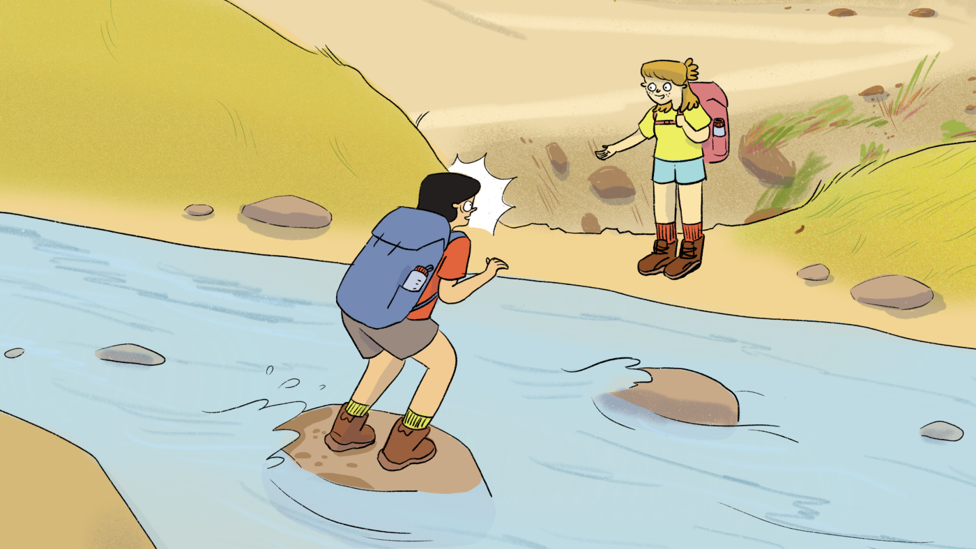 COMIC: Backpacking teaches artist lessons in patience, trust and friendship