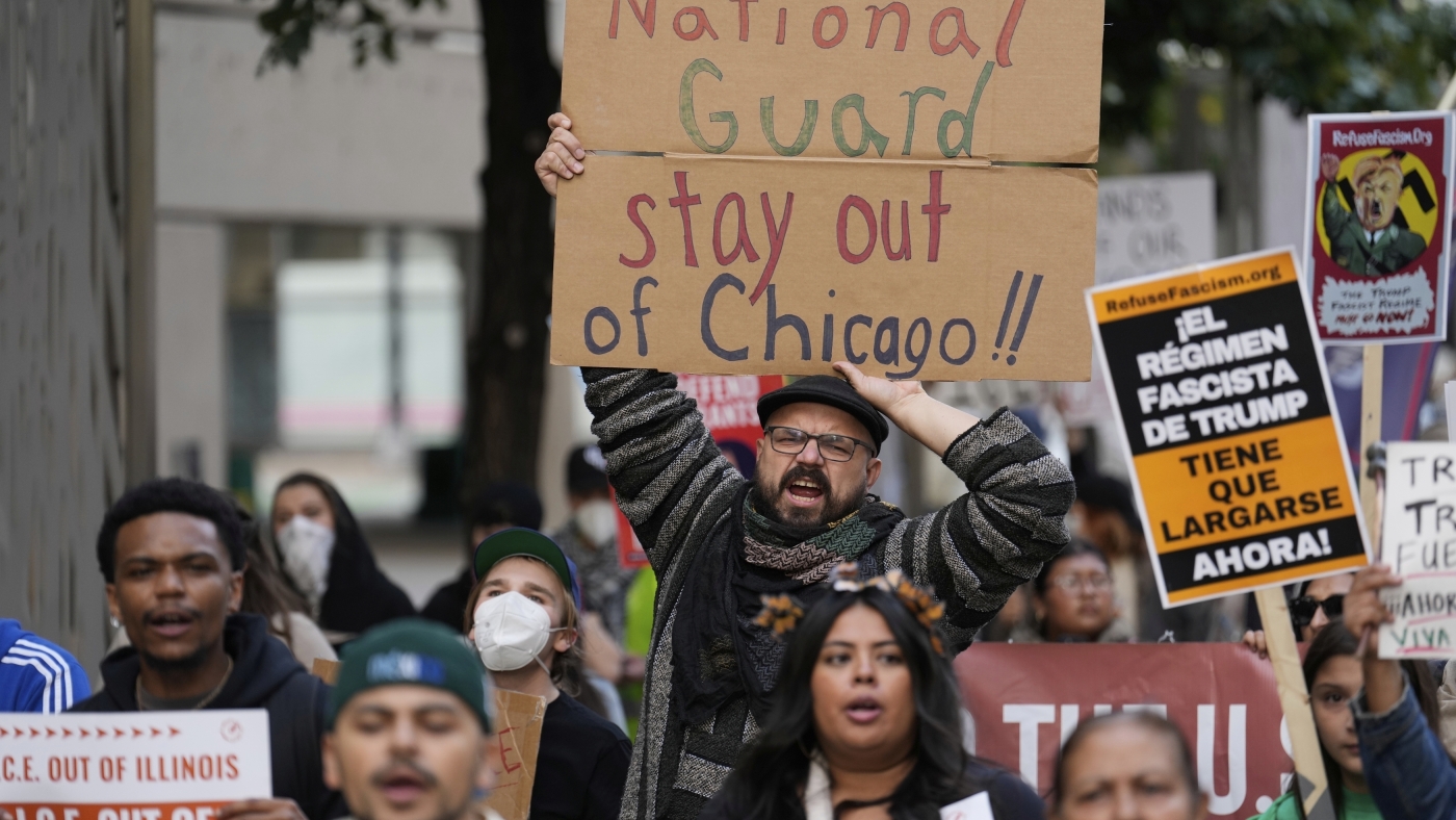 Chicago deployment just isn’t authorized : NPR