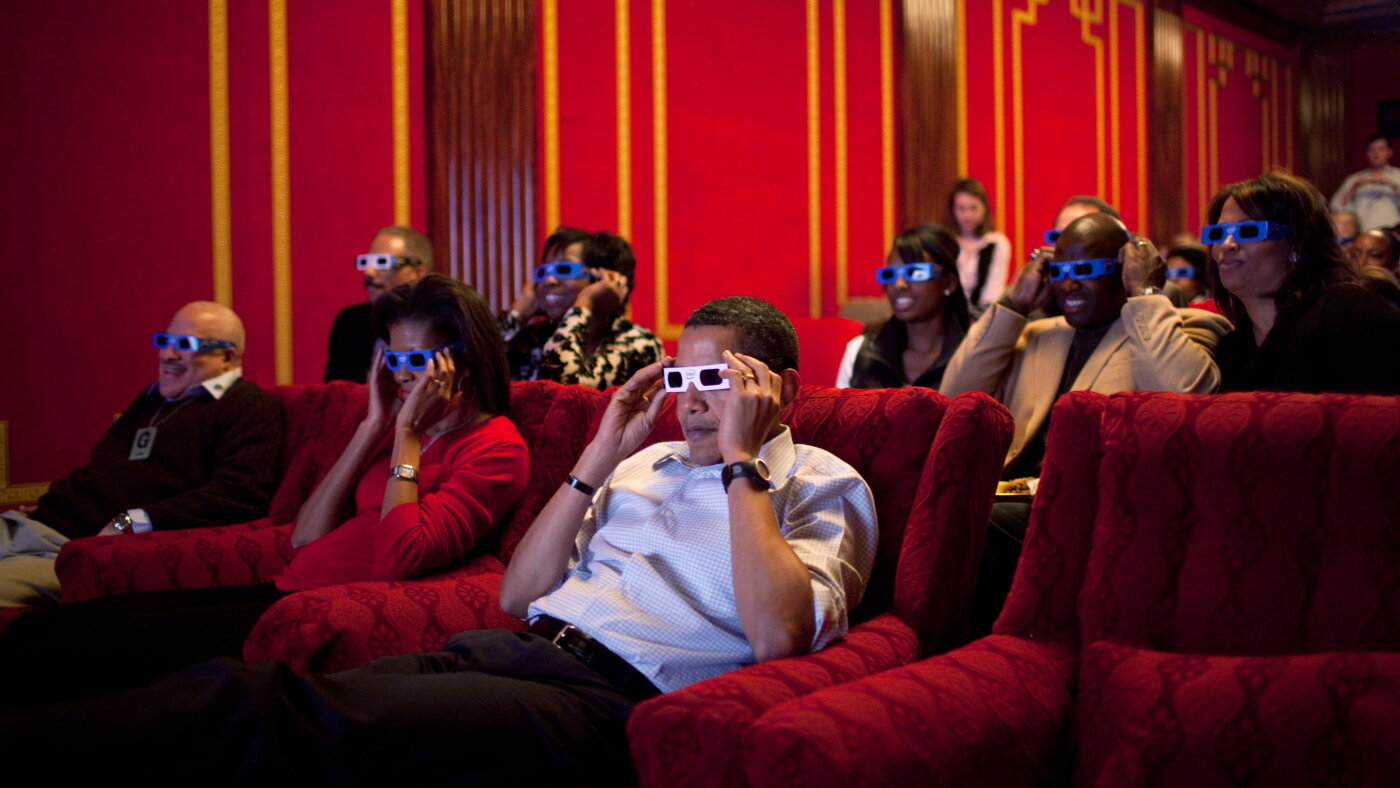 A look at the demolished White House movie theater’s cultural history : NPR