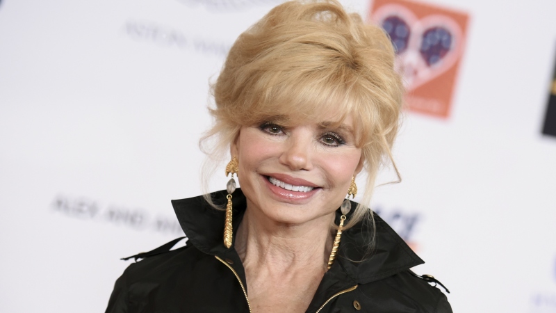 Loni Anderson arrives at the 22nd Annual Race To Erase MS Event held at the Hyatt Regency Century Plaza Hotel, Friday, April 24, 2015, in Los Angeles.