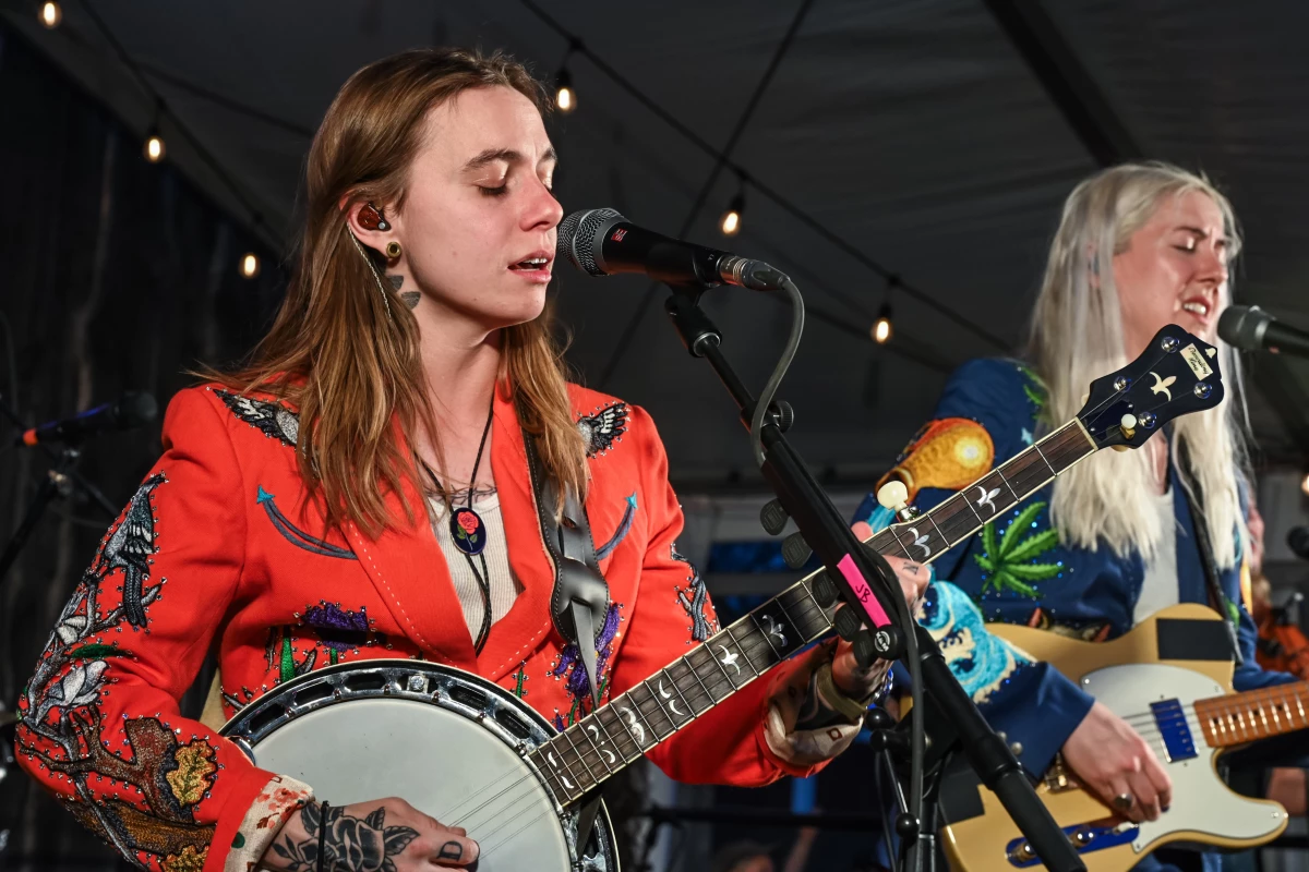 Julien Baker and Torres perform at The Luck Reunion Festival 2025 at Luck Ranch on March 13, 2025 in Spicewood, Texas.