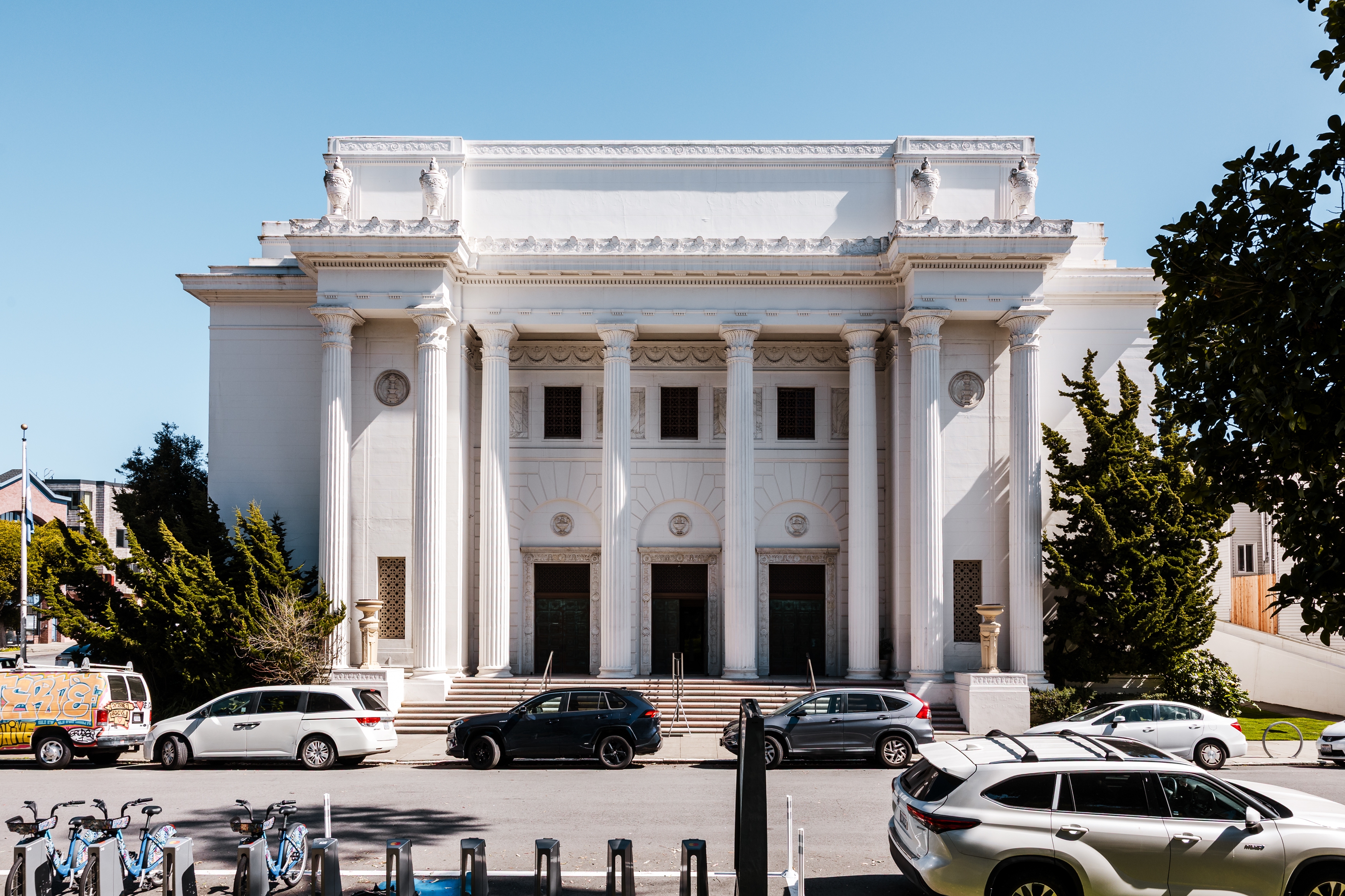 The Internet Archive office is housed in a former Christian Science church in San Francisco. Six weeks into the administration, the Internet Archive said it had cataloged some 73,000 web pages that existed on the U.S. government websites prior to Trump