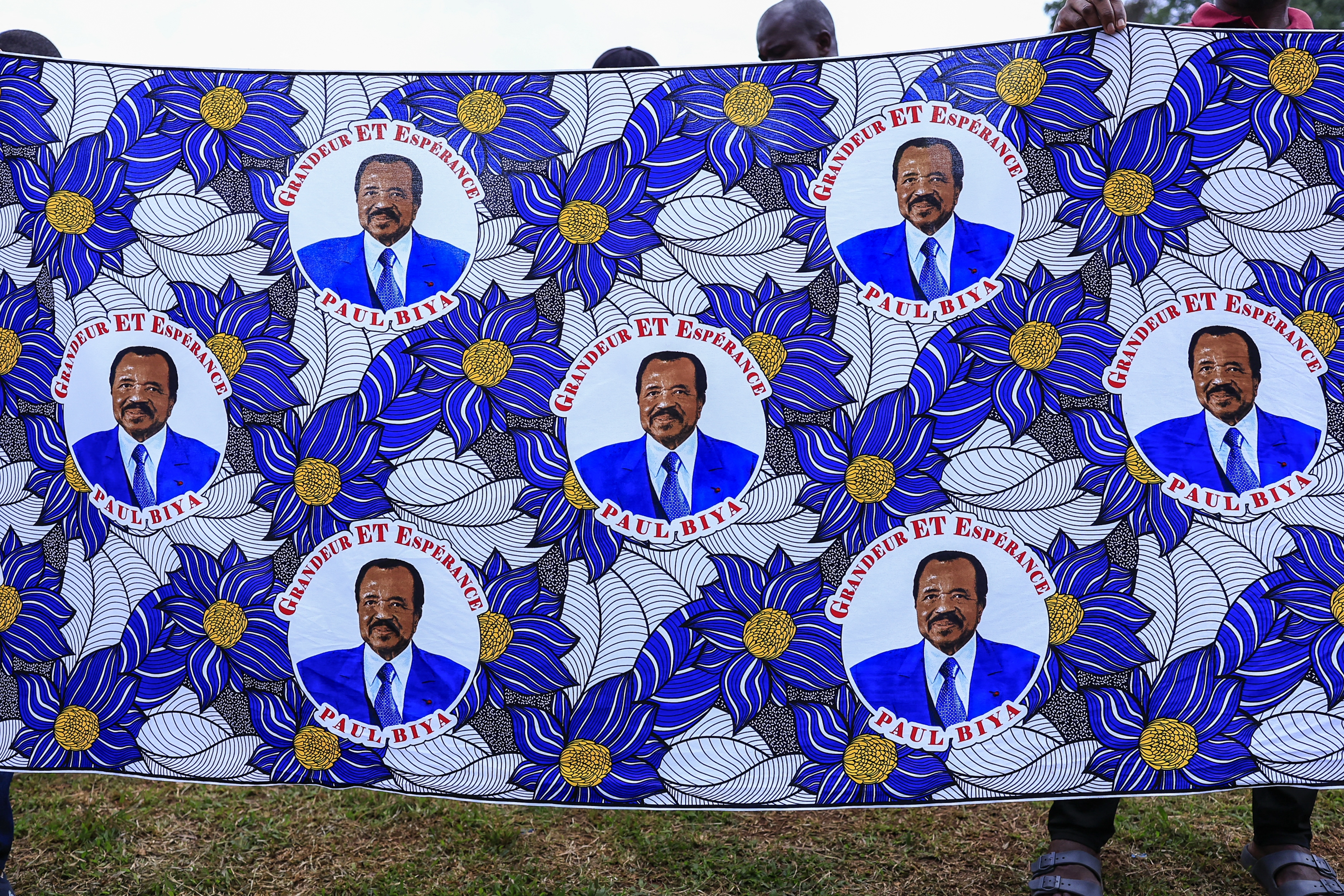 Supporters of the Cameroon People