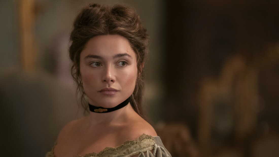 Florence Pugh in East of Eden.