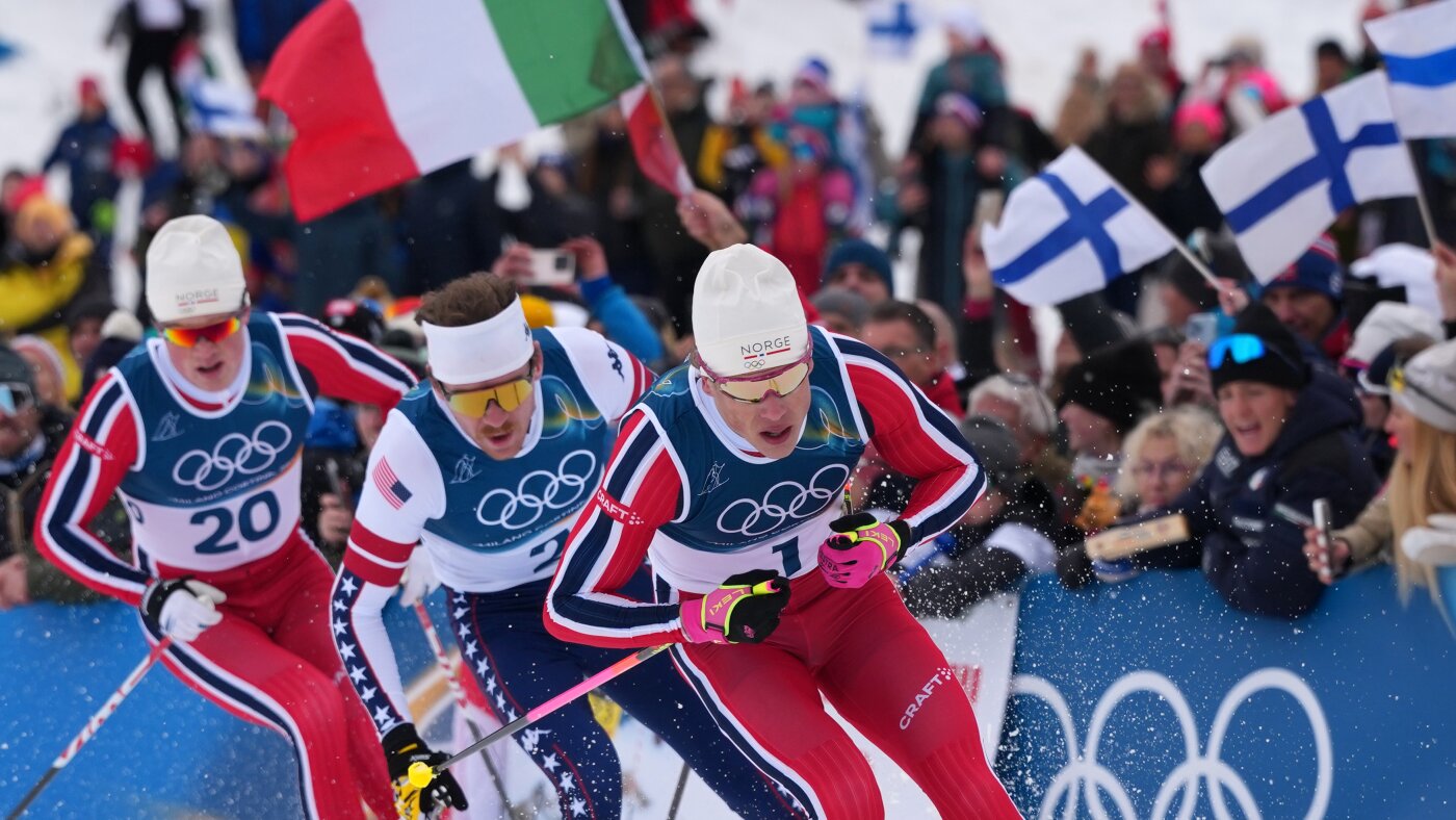 American Ben Ogden wins silver, breaking 50 year medal drought for U.S. men’s cross-country skiing : NPR