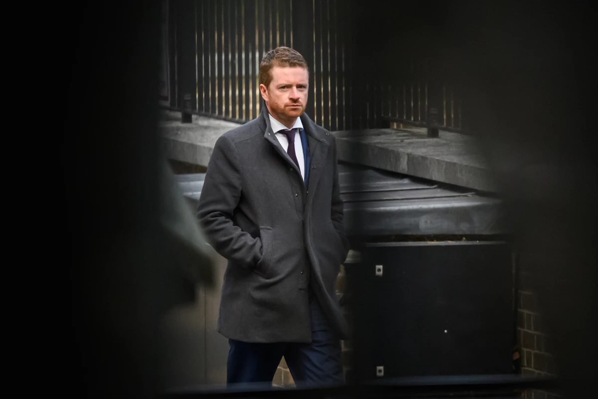 Downing Street Chief of Staff Morgan McSweeney arrives into Downing Street on October 06, 2025 in London, England.