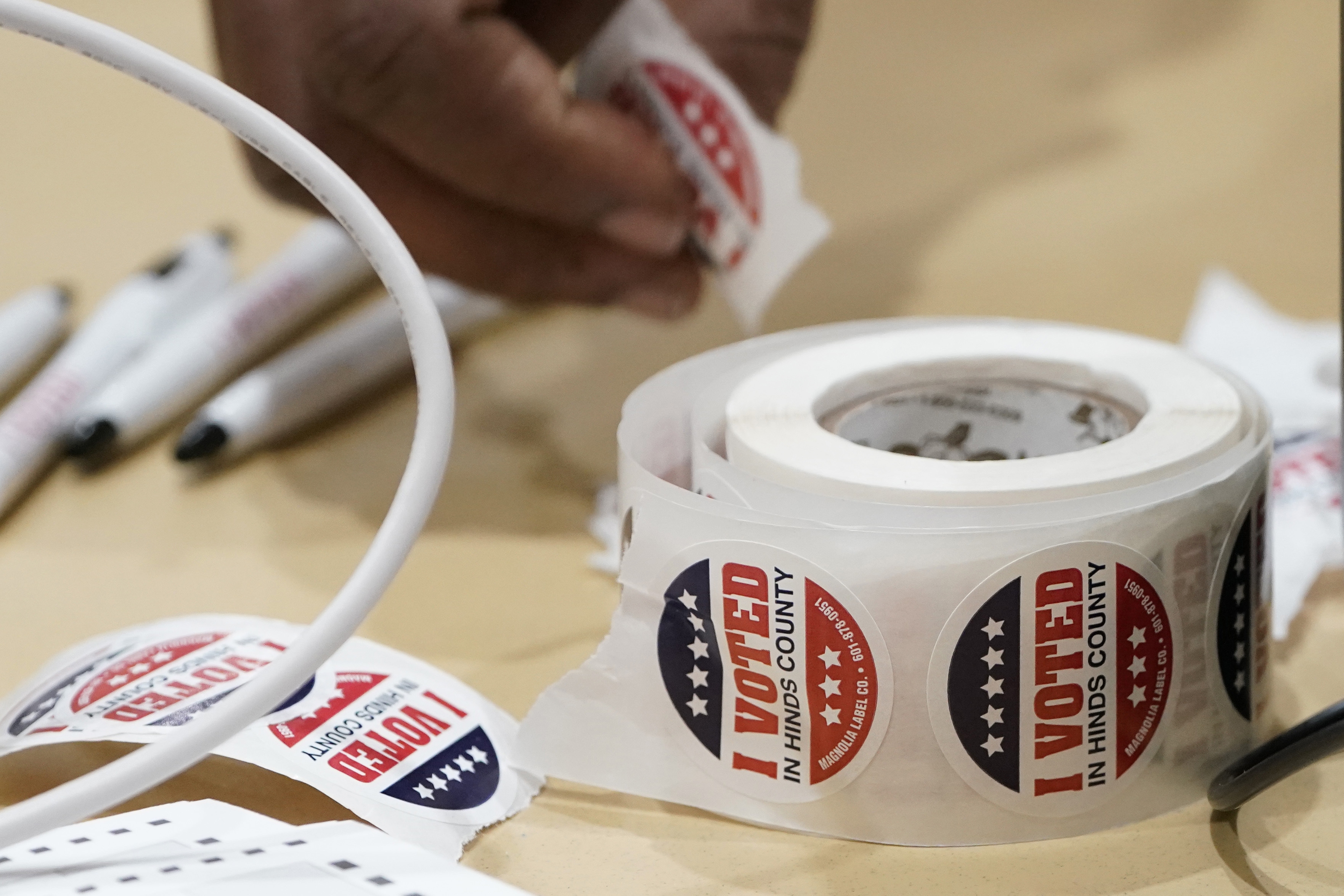 Appeals court strikes a Mississippi law that provided a grace period for mail ballots