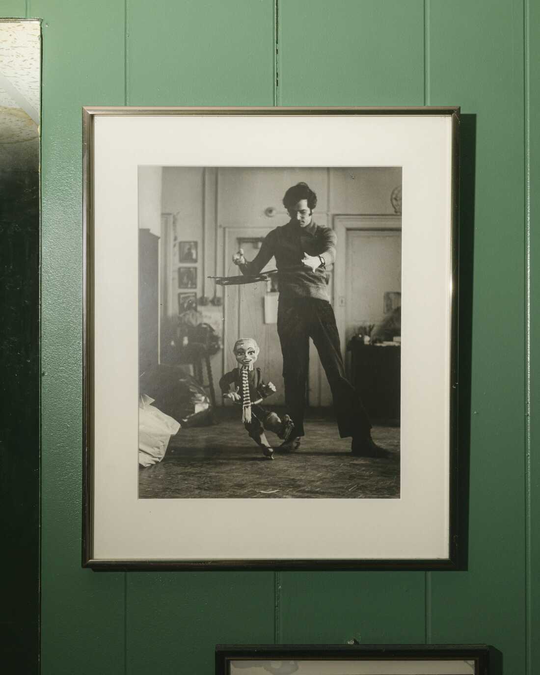 A picture of Nicolas Coppola, the founder and artistic director of Puppetworks, in the theater space.