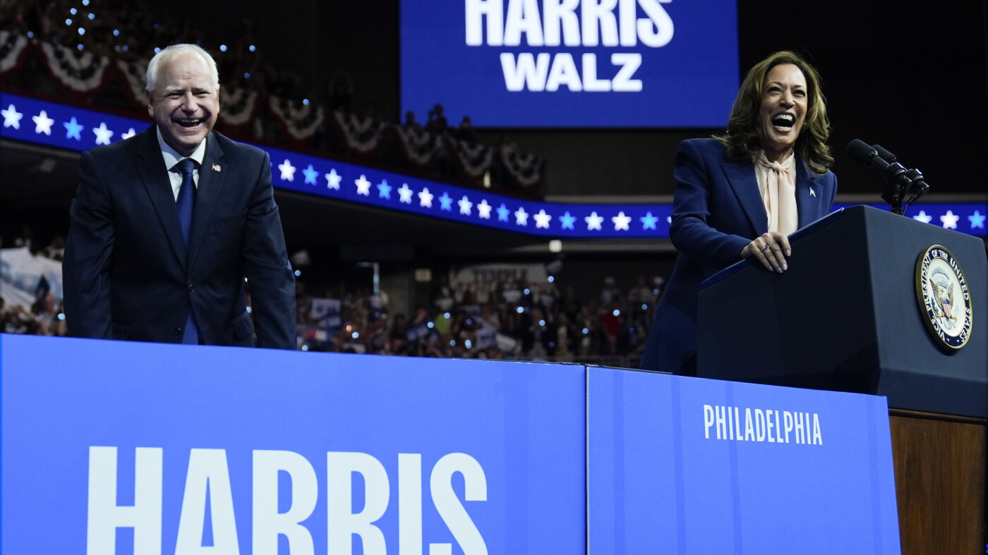 Harris Rally Trump Rally Trump campaign claps back after 'Republicans for Harris' rally : NPR