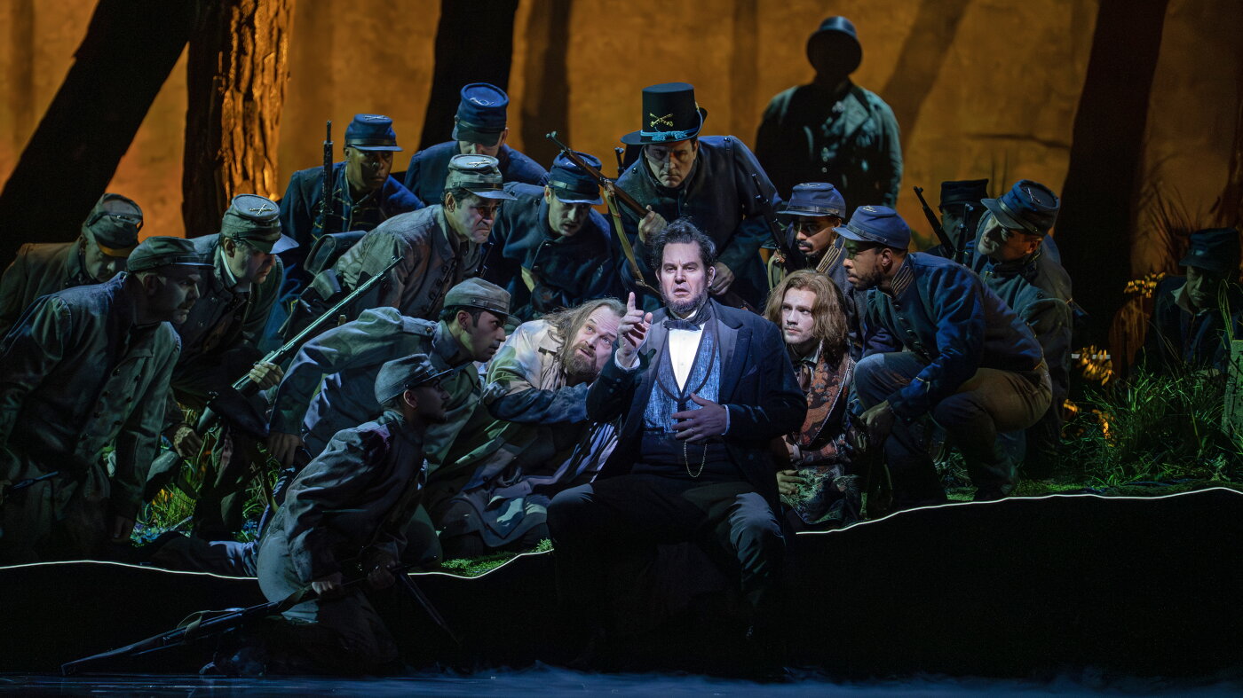 Met Opera’s ‘Lincoln in the Bardo’ turns grief fantastical : NPR
