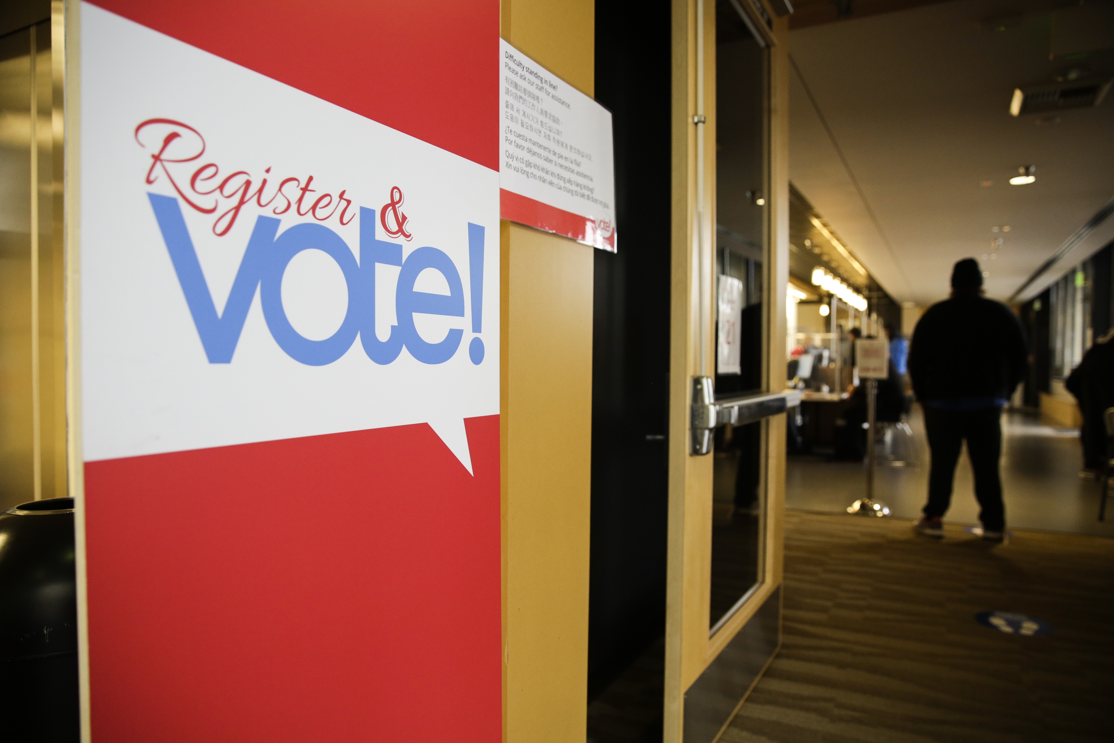 Republicans are turning Biden’s voter registration order into a partisan flash point