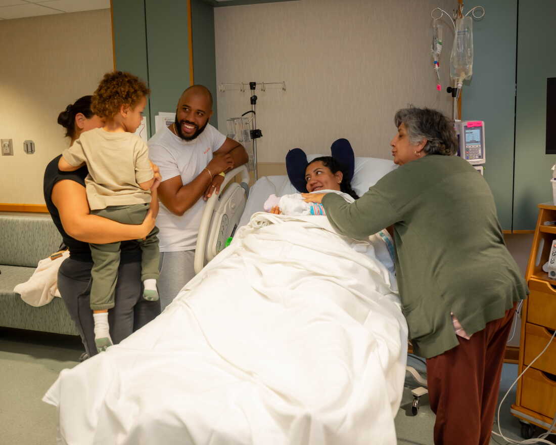 Lidia Zambrano-Madera, a Troy, New York, resident, gave birth to both her children at the Burdett Birth Center with the help of a midwife. “I wouldn't go anywhere else,” she says.