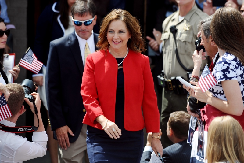 Darline Graham sworn in to fill Lindsey Graham's Senate seat