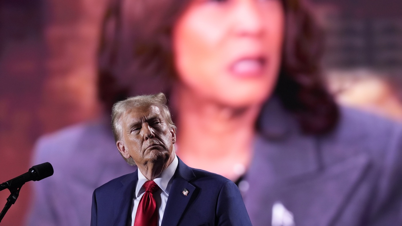 Harris narrowly leads among likely voters in 2024 election, but Trump carries ‘change’ mantle : NPR Harris narrowly leads among likely voters in 2024 election, but Trump carries ‘change’ mantle : NPR
