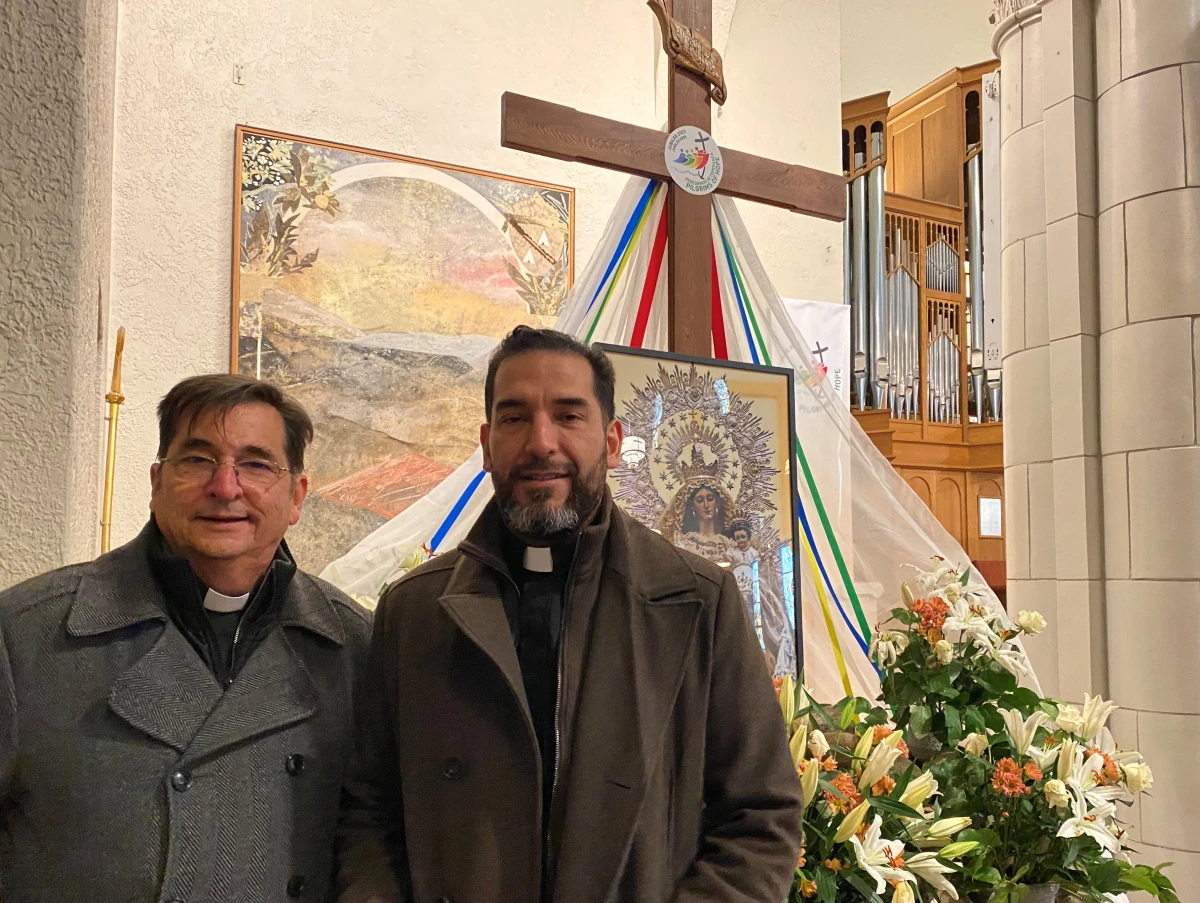 Bishop Joseph Tyson (left) and the Rev. Jesús Mariscal (right) of the Yakima Diocese worry about how their parishioners will cope with broad changes to immigration policy, which have had a chilling effect on many religious communities.