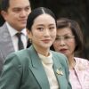 Thailand's Prime Minister Paetongtarn Shinawatra arrives at Government House for a cabinet meeting in Bangkok, Thailand on Tuesday.