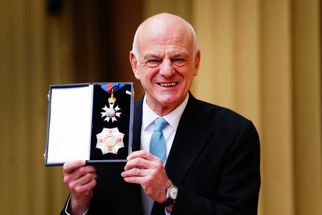 David Nabarro, World Health Organisation Special Envoy for Covid-19 Prevention and Response, after he was made a Knight Commander of the Order of St Michael and St George during an investiture ceremony at Buckingham Palace on March 3, 2023 in London, England.