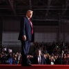 Former President Donald Trump holds a campaign rally at Macomb Community College on Nov. 1, in Warren, Mich. With four days until the election, Trump is campaigning on Friday in the battleground states of Michigan and Wisconsin. (Photo by Chip Somodevilla/Getty Images)