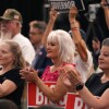 Supporters of Rep. Andy Biggs, who is running in the primary for Arizona governor, at a campaign event last week.