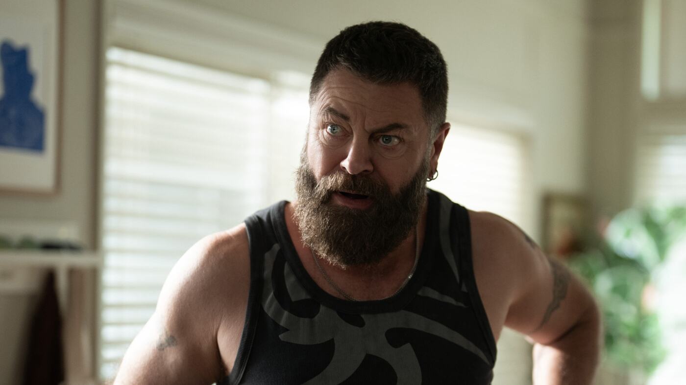 'I love transforming': Nick Offerman goes from Pawnee to pro wrestler
