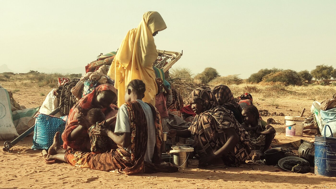 In Sudan, hundreds killed in attacks on famine-hit displacement camps : NPR