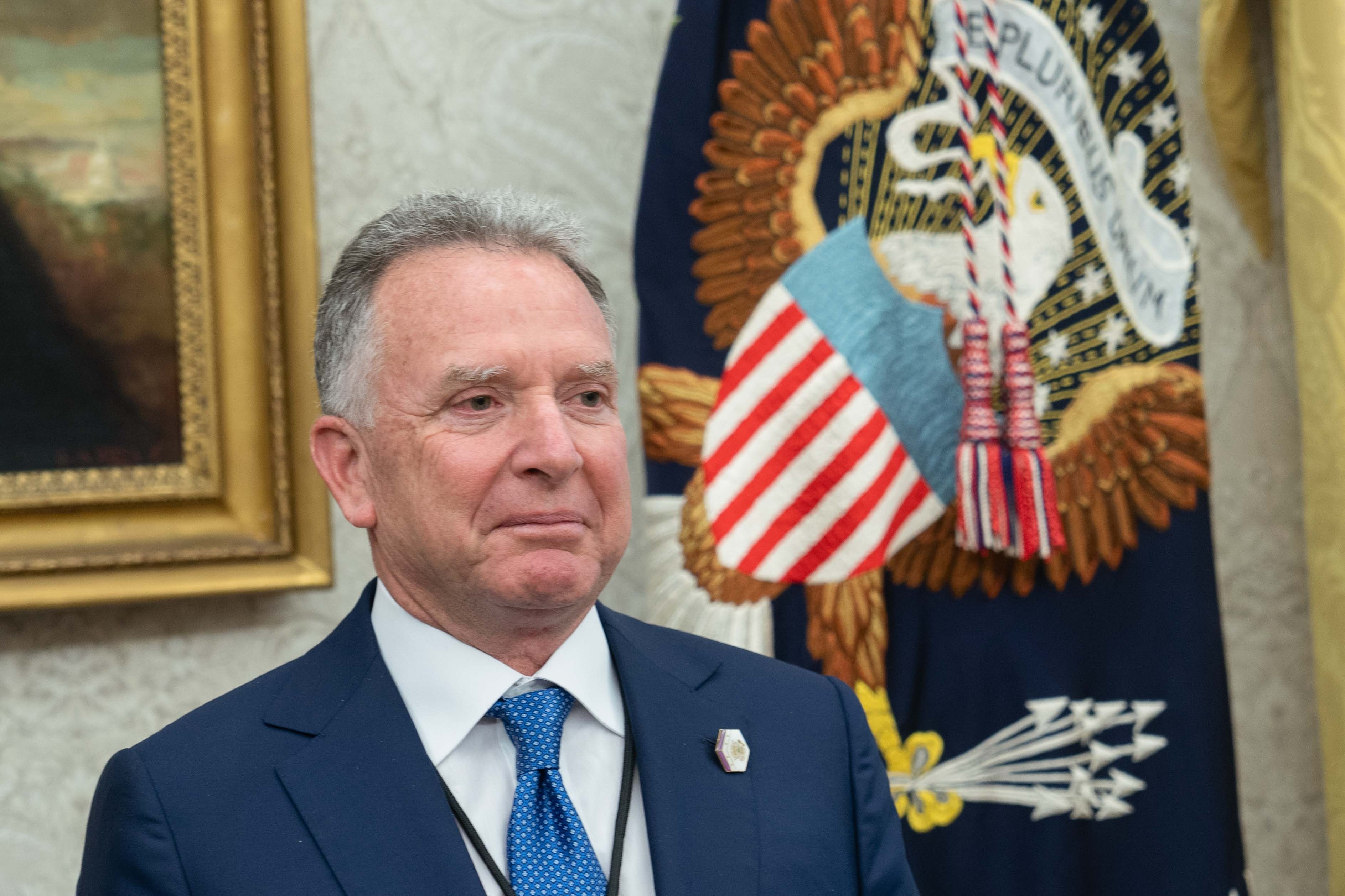 Steve Witkoff, U.S. special envoy to the Middle East, pictured in the Oval Office earlier this month. He has been involved in negotiations over the Israel-Hamas war and Russian-Ukraine war.