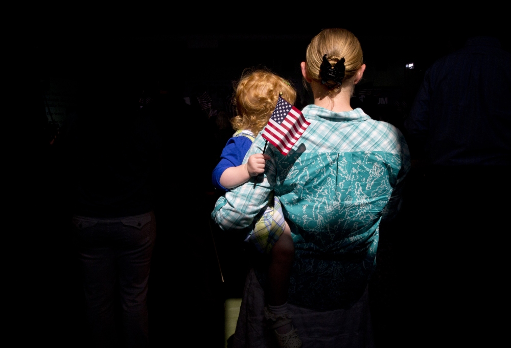 NPR/IPSOS poll finds that more than half of Americans are against ending birthright citizenship, the longstanding principle by which any child born on U.S. soil is automatically a citizen. (AP)