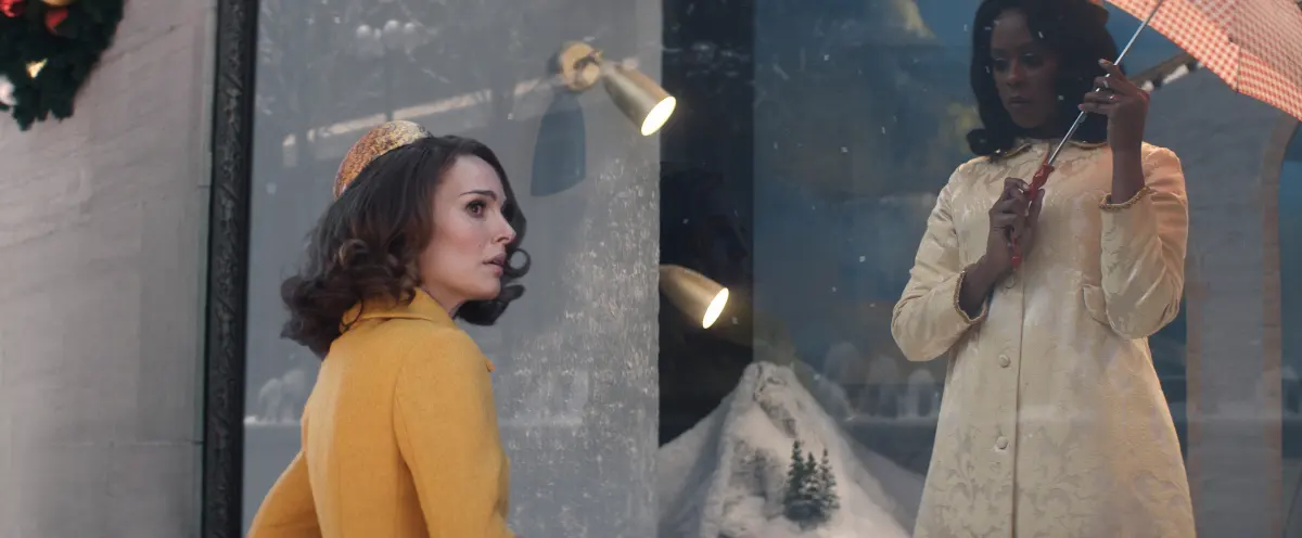 Natalie Portman (left) and Moses Ingram in Lady in the Lake.