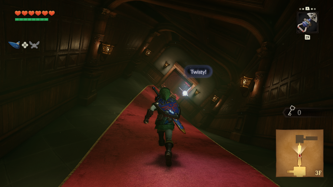 The Forest Temple's most notorious corridor.