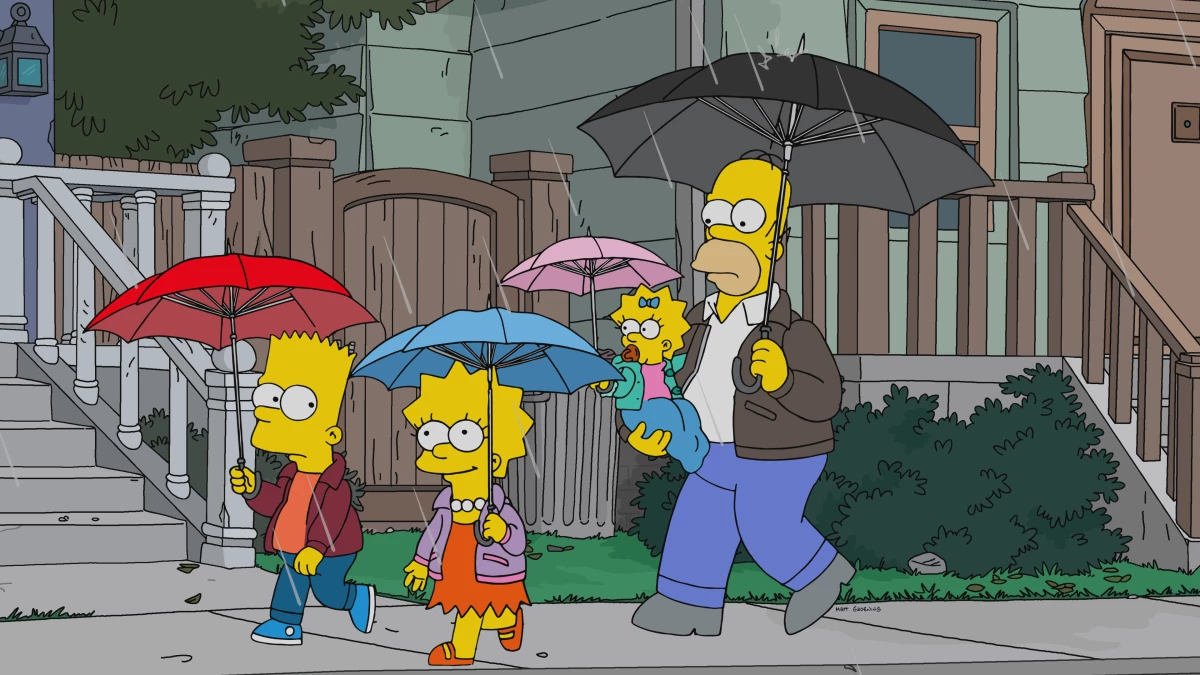 Set in the fictional town of 'Springfield,' The Simpsons only rarely mentions Portland, though a 2019 episode in which the family visits the rainy west coast city pays homage to the close ties between the series and creator Matt Groening's hometown.